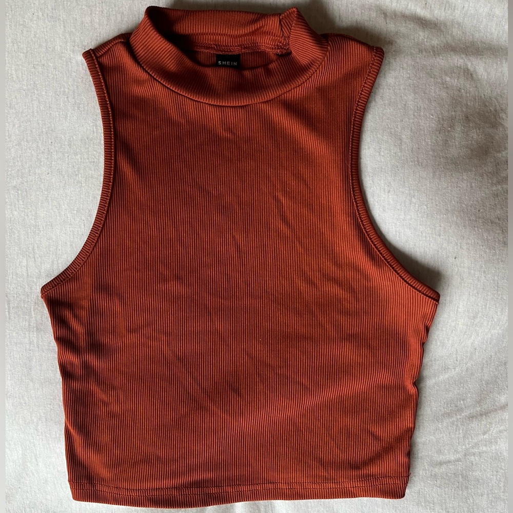 ✨ 3 for $10 ✨ SHEIN S Ribbed Mock Neck Tops! - Picture 12 of 16